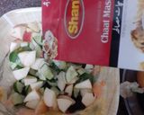 A picture of step 6 of Apple Chana Chaat.