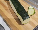 Foto del paso 1 de la receta: Lasaña de calabacín y pavo en airfryer