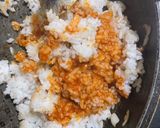 Hình bước làm 1 của món Kimbap kim chi