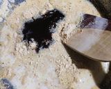 A picture of step 3 of Instant MoongDal Chocolaty Barfi.