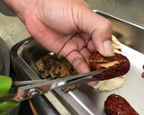 A picture of step 2 of Shaoxing Drunken Shrimp (Wild Sword Shrimp from Penghu).
