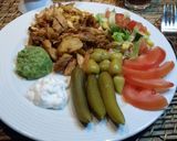 A picture of step 9 of Homemade Chicken Shawarma on the Spit.