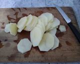 Foto del paso 3 de la receta: Solomillo al verdeo con papas al horno