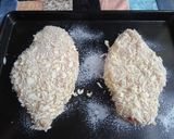 A picture of step 1 of Katsu Chicken Curry.