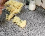 Foto del paso 4 de la receta: Rollo de patata relleno de atún/ enrollado/ brazo gitano/ sin horno