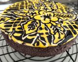 Foto langkah ke 5 dari resep Bolu Ketan Hitam - Edisi Batik.