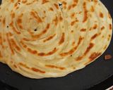 A picture of step 3 of Laccha Paratha.