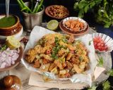 A picture of step 1 of Crispy macaroni bhel.