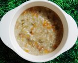 Foto langkah ke 4 dari resep MPASI 8 Bulan : Nasi, Hati Ayam, Buncis, Wortel (Slow Cooker).