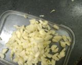 A picture of step 1 of Dudhi ki sabzi.