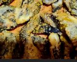 A picture of step 1 of Vegetarian fish with banana curry.