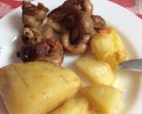 Foto del paso 1 de la receta: Chunchules con papas asadas en la freidora de aire clean