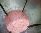 A picture of step 1 of Koftay Aloo.