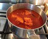 A picture of step 4 of Roasted Pumpkin Soup.