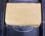 A picture of step 3 of Tamagoyaki Sando.