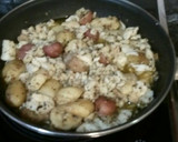 Foto del paso 4 de la receta: Ensalada caliente de patatas, bacalao y alioli