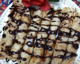 صورة لخطوة 3 من وصفة 🎀 كريب نوتيلا وموز 🍌 من ملوكه 🎀