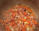 Foto del paso 4 de la receta: Sopa estilo oriente medio, de lentejas pollo y cordero