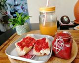 Une image de l'étape 6 de Confiture de fraises et de poivrons rouge épicé au paprika.
