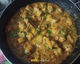 A picture of step 9 of Soya Chunk Curry Masala.