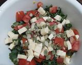 Foto del paso 3 de la receta: Ensalada de choclo, remolacha con semillas de calabaza