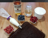 Foto del paso 1 de la receta: Delicia de chocolate con frutos rojos al whisky!!!