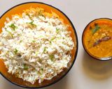 A picture of step 7 of Jeera rice and dal tadka.