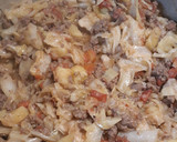A picture of step 2 of Cabbage with Beef and Potatoes.