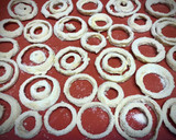 Foto del paso 21 de la receta: Cena norteamericana: Hamburguesas caseras con aros de cebolla y salsa barbacoa