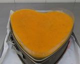 Foto del paso 6 de la receta: Tarta corazón mousse de fresa y maracuyá