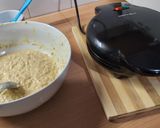Gofri zabpehelyből (glutén-, tej-, cukor-,sütőpor- és élesztőmentes) recept fázis 4 fotója