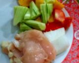 รูปขั้นตอนการทำที่ 1 ของ ไก่ผัดเปรี้ยวหวาน ราดหน้าข้าว