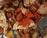 A picture of step 11 of My Spanish Stirfry. 😀.