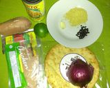 Foto del paso 1 de la receta: Pollo en camote y garbanzos