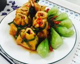Hình bước làm 15 của món Đậu hũ bó mạ chay
