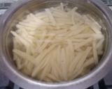 A picture of step 2 of KFC STYLE CRUNCHY FRENCH FRIES😋.