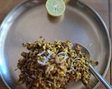 A picture of step 4 of Matki beans usal.