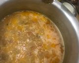 A picture of step 7 of Channy ki daal waly rice with aaloo pakora.