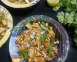 A picture of step 6 of Aloo Chaat.