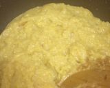 A picture of step 5 of Moong dal halwa.