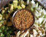 A picture of step 1 of #Ramdaan spacial south Indian dishes.