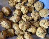 A picture of step 3 of Bajara methi puri.