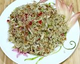 Foto langkah ke 5 dari resep Nasi goreng cabe ijo kecombrang.