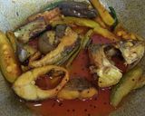 সবজি দিয়ে পোনা মাছের ঝোল 🐟🍆🌶️ (Sabji diye pona macher jhol recipe in Bengali) রেসিপি ধাপ - 6 ছবি