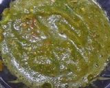 A picture of step 5 of Green chili chutney.