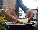 A picture of step 2 of Cheese Spread Sandwich.