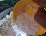 A picture of step 3 of Coconut milk barfi.
