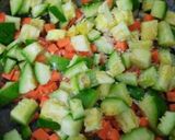 Foto del paso 1 de la receta: Mix de lo que hay en la heladera...(con restitos)