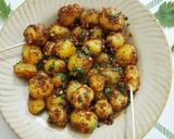 A picture of step 5 of Baby potato fry.