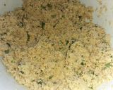 A picture of step 4 of Falafel #4weekschallenge #charityrecipe.